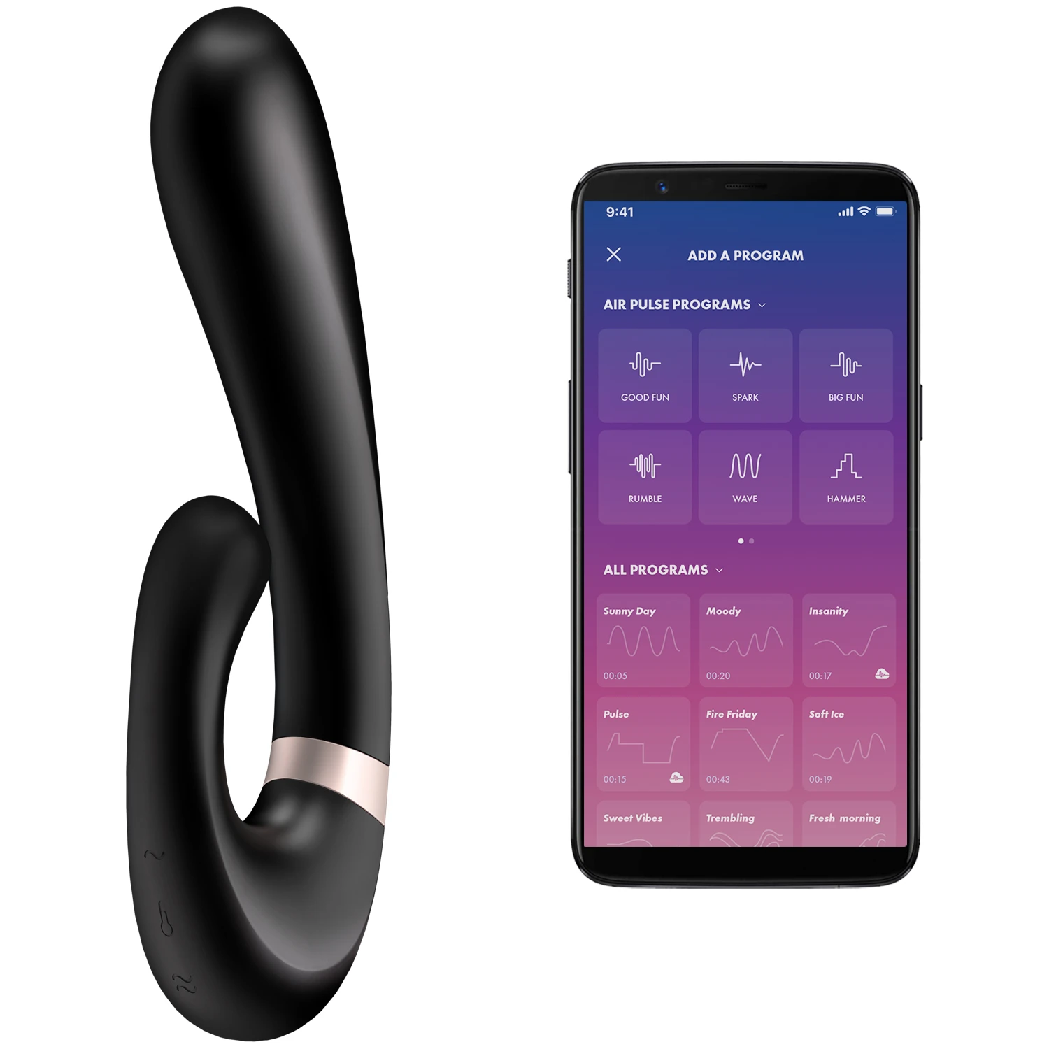 Satisfyer Heat Wave App-styrt G-punktsvibrator var 1