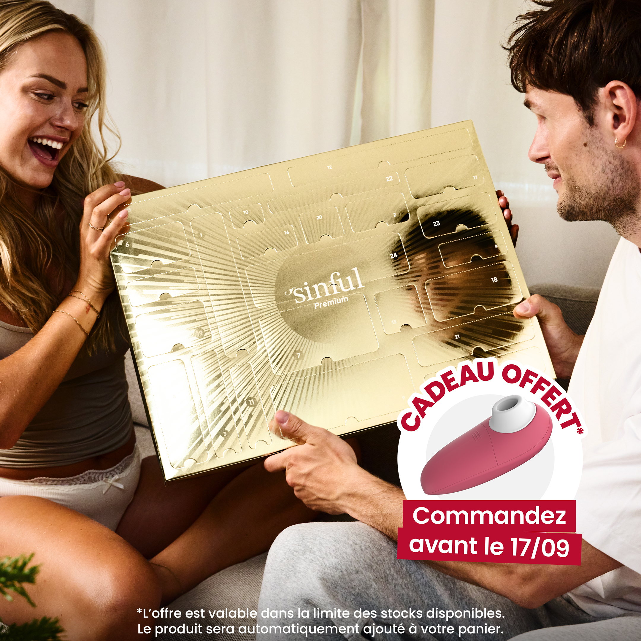 Sinful Premium Calendrier de l'Avent 2026 var 1