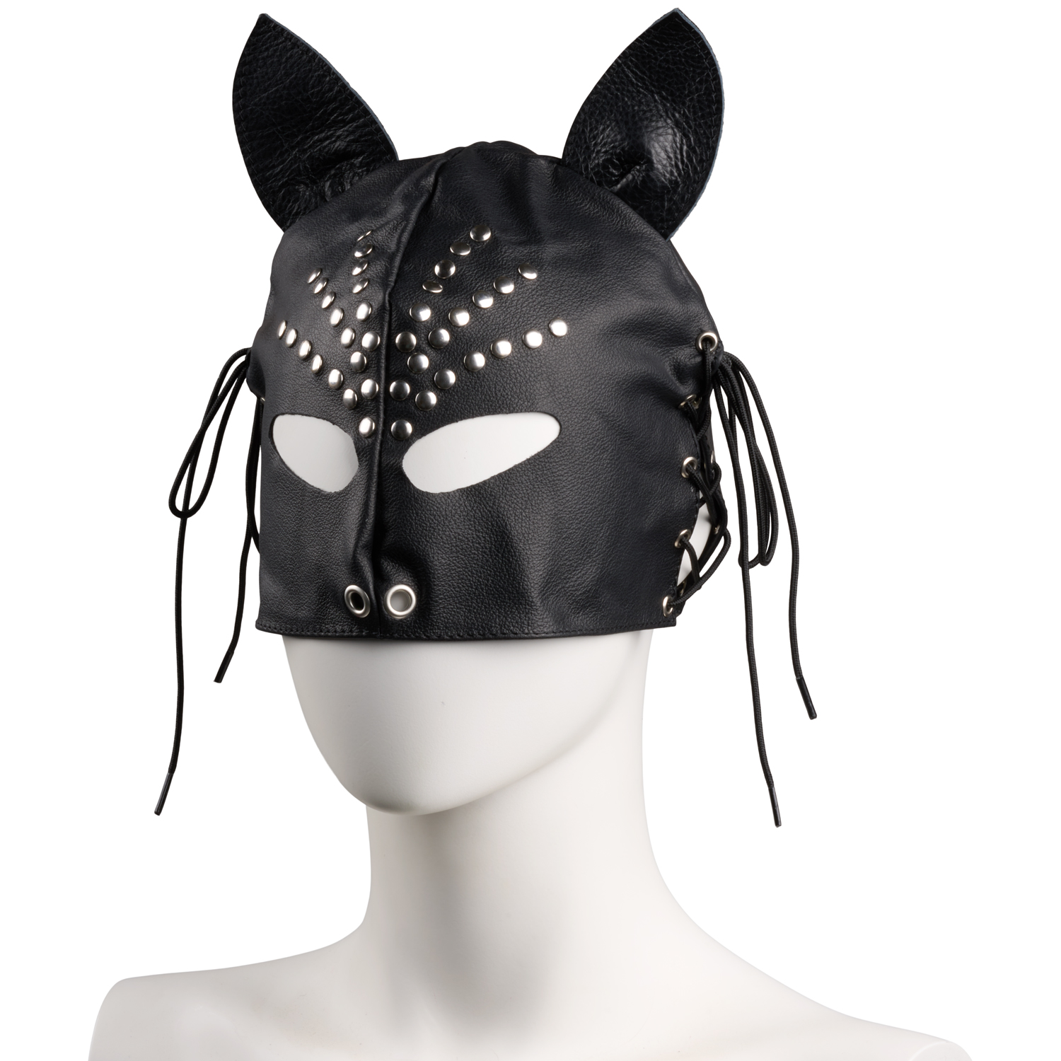 Rimba Katzenmaske aus Leder var 2
