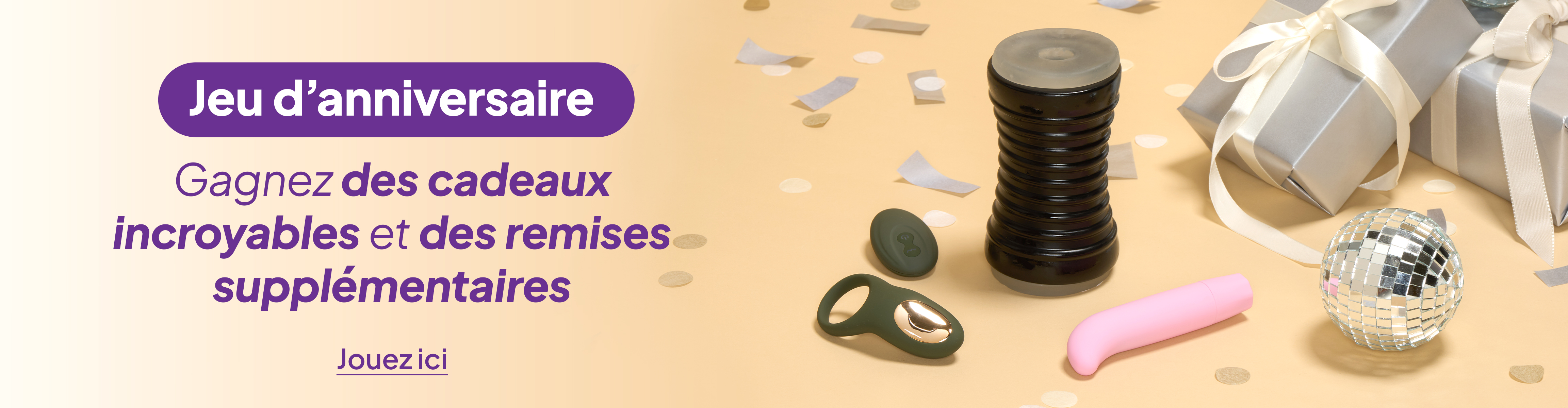 Offre d’anniversaire - Gagnez des cadeaux incroyables et des remises supplémentaires desktop