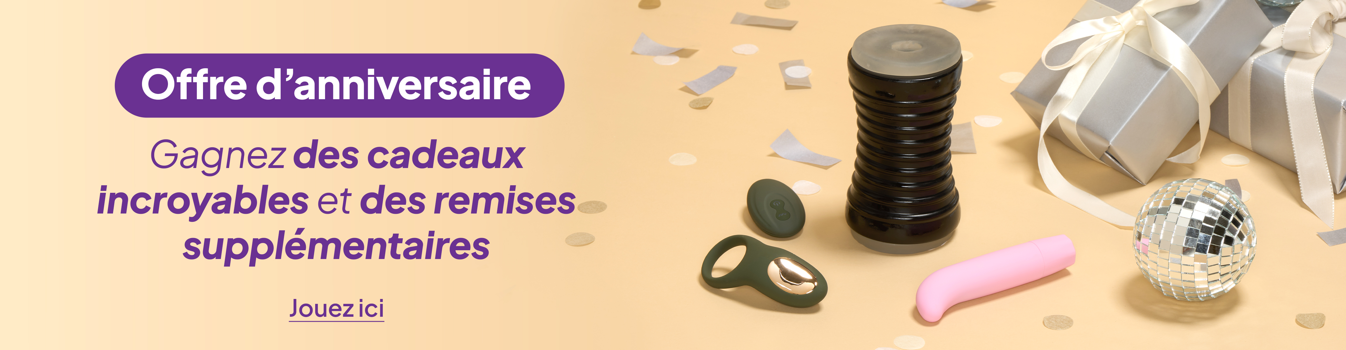 Offre d’anniversaire - Gagnez des cadeaux incroyables et des remises supplémentaires desktop
