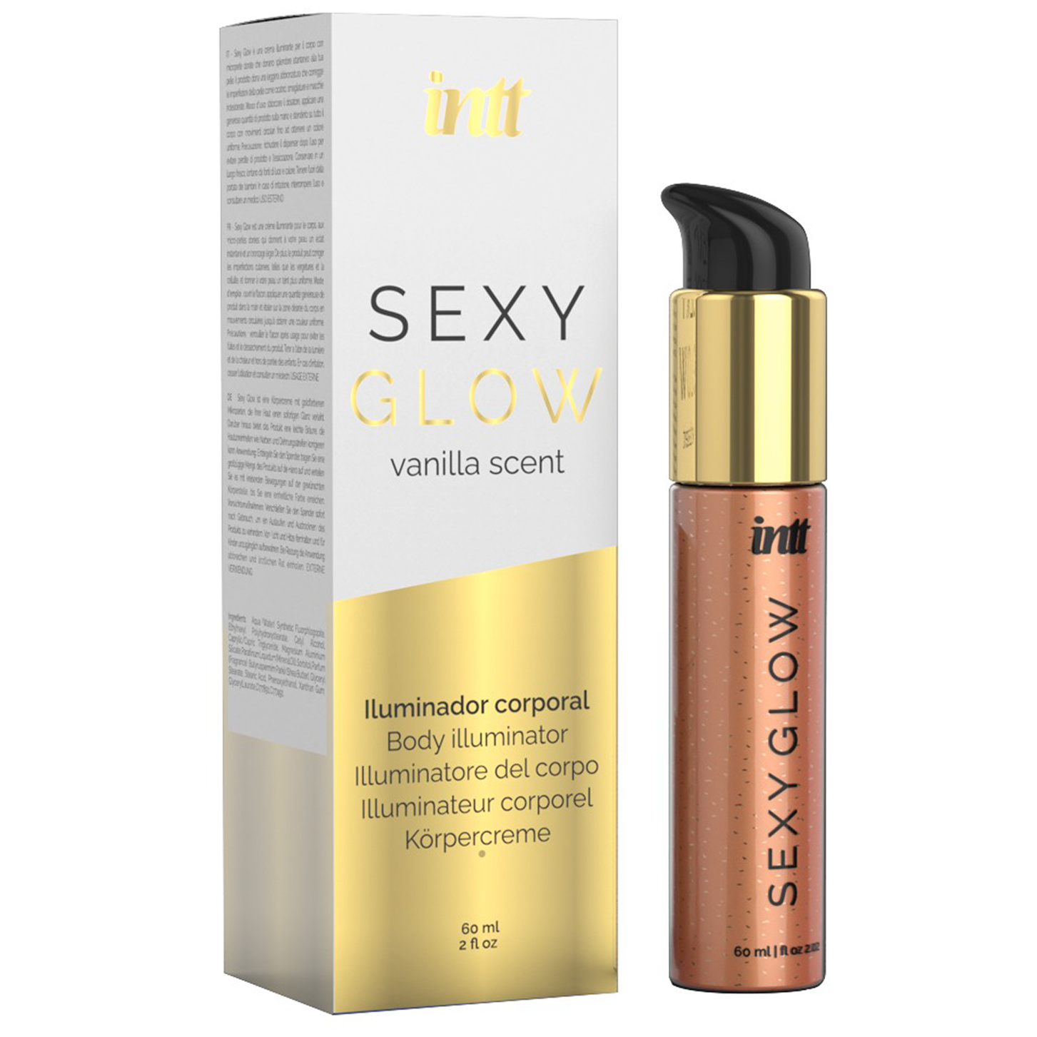 Intt Sexy Glow Tanning Body Cream var 1