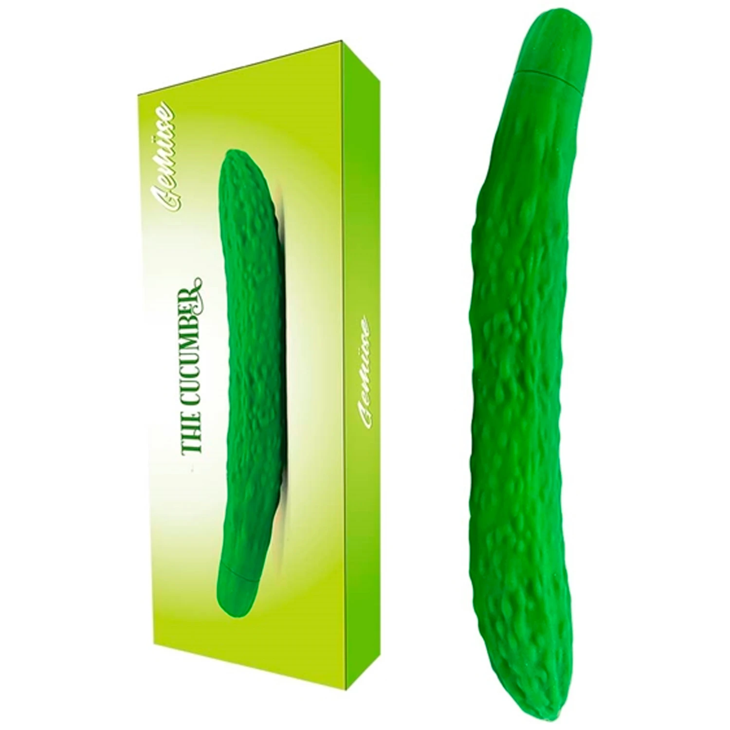 Gemüse Die Gurke Dildo-Vibrator 25,5 cm 1