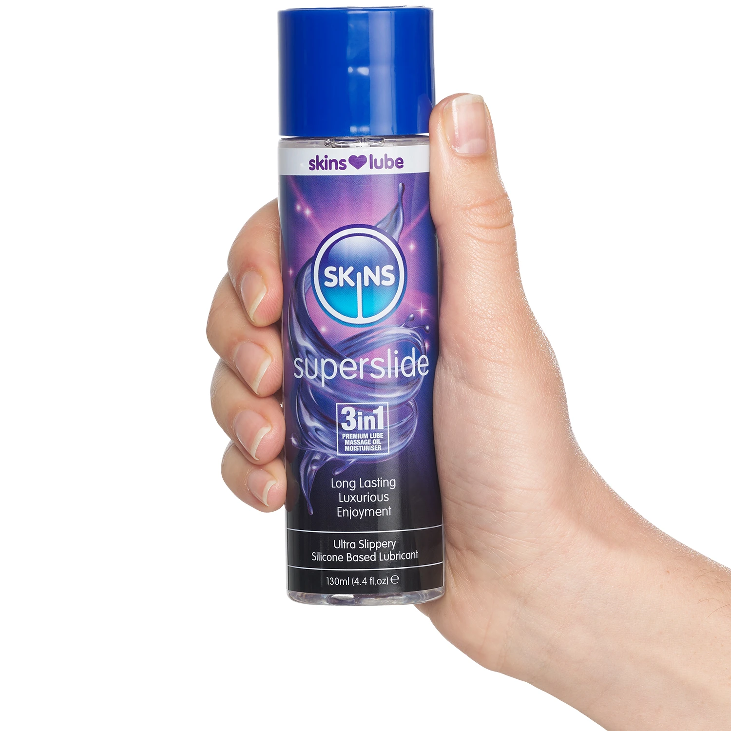 Skins Superslide Silikonipohjainen Liukuvoide 130 ml 1