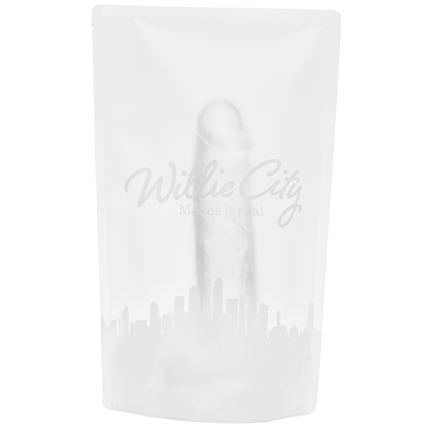 Willie City Willie City Classic Realistisk Dildo Gjennomsiktig 24,5 cm - Klar
