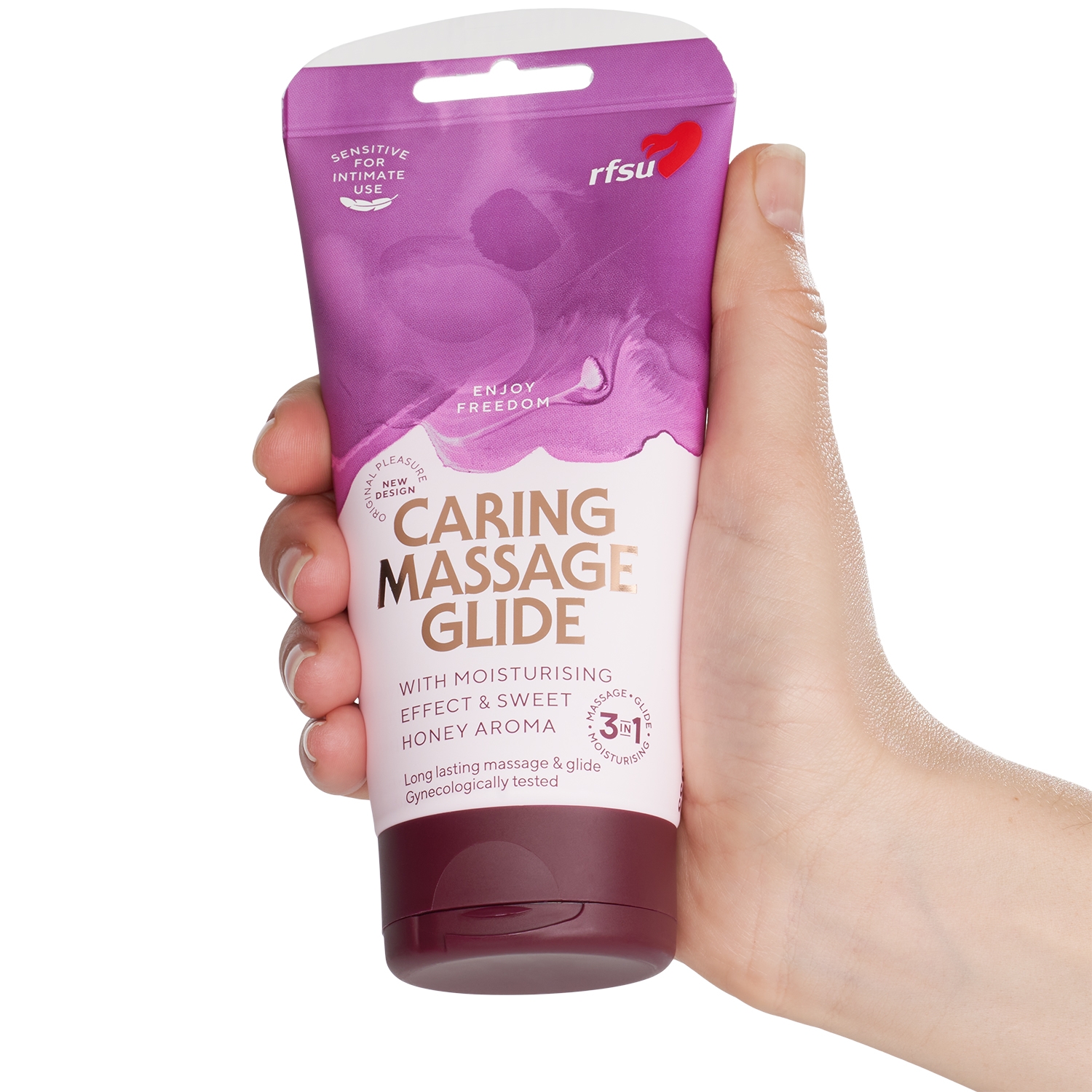 RFSU Caring Massage Glide 150 ml 1