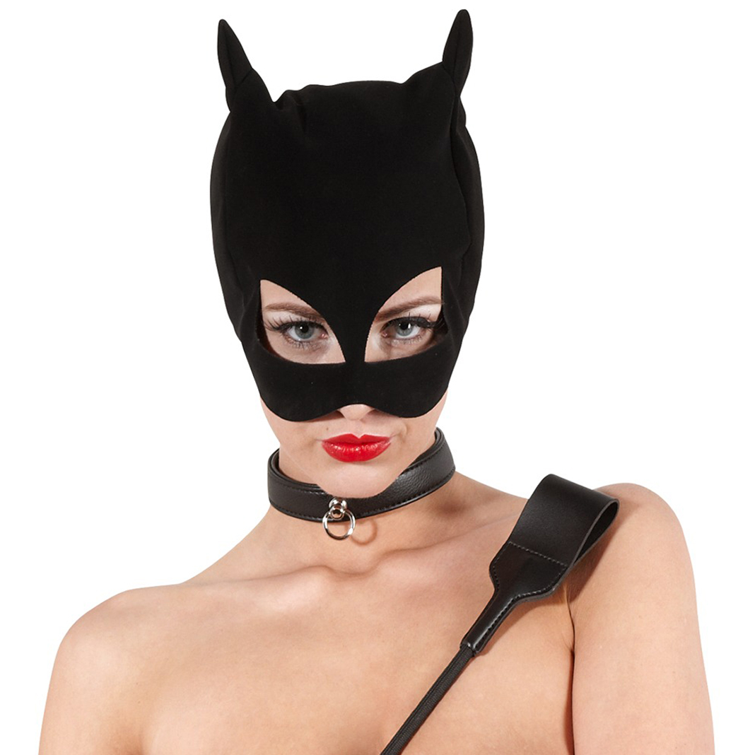 Bad Kitty Leather-Look Cat Mask 1