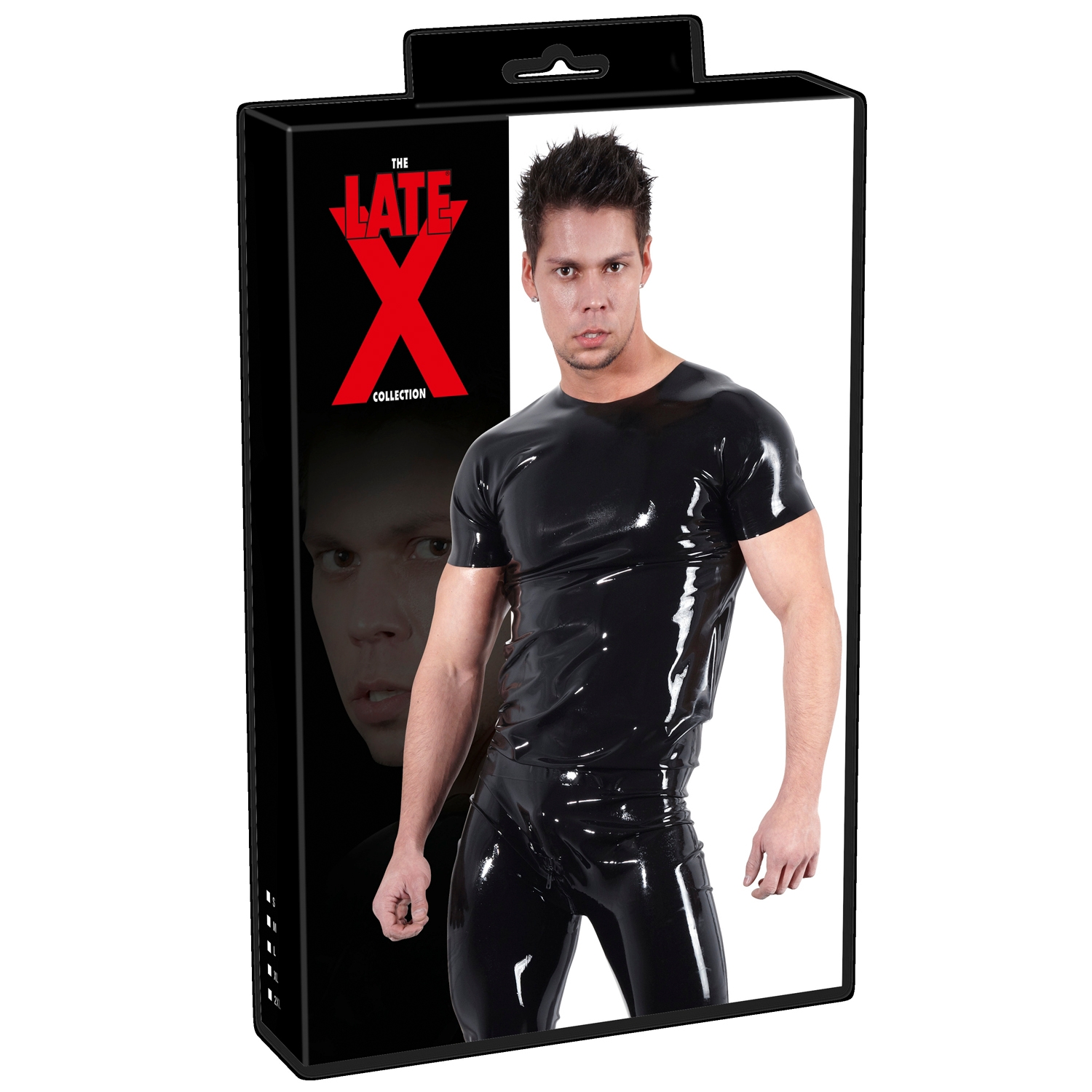 Late X Latex T-Shirt Herren 1
