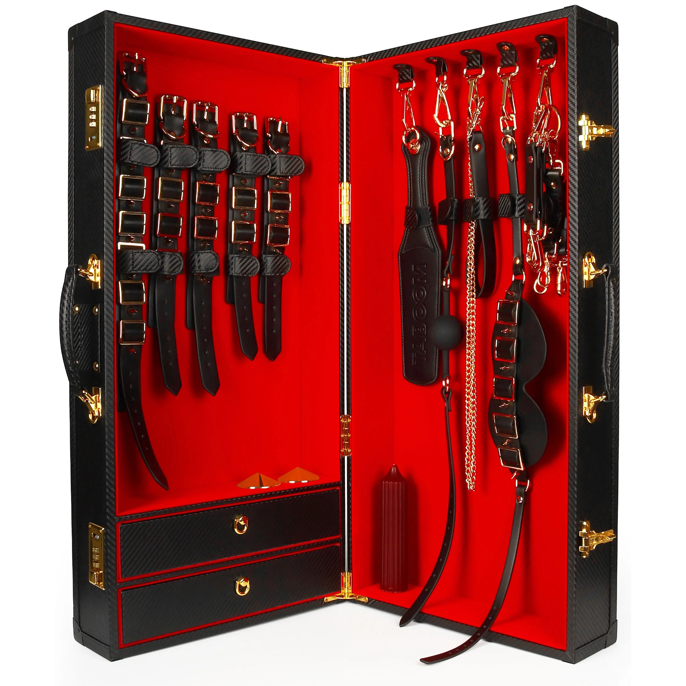 Taboom Masterpiece Bondage Koffer 11-Delig var 1