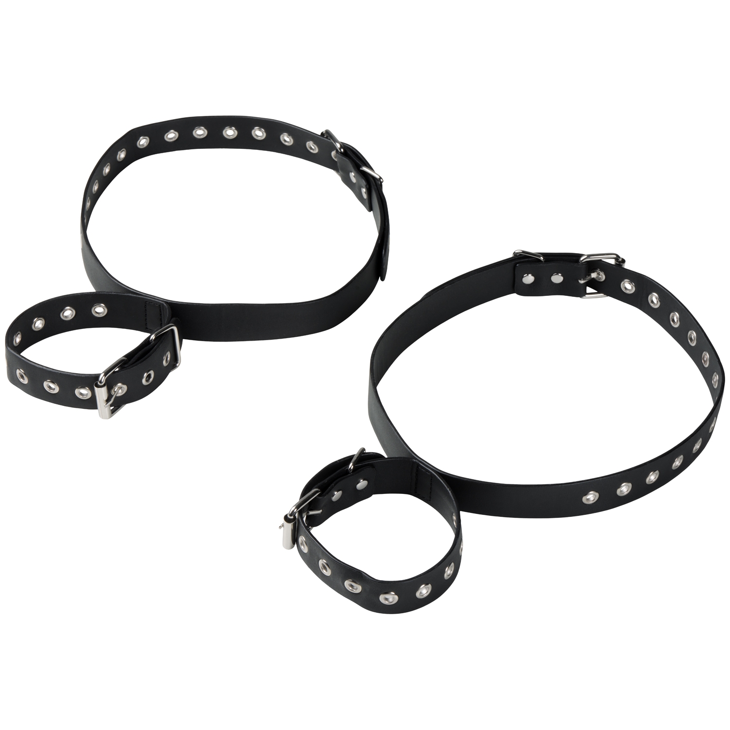 Obaie Kunstleren Dijbeen en Handboeien Restraint Set 1