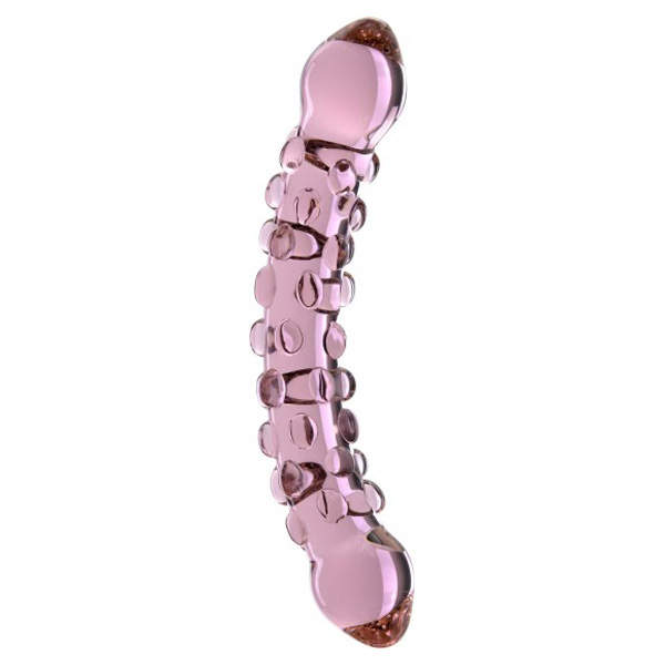 Glassvibrations Rosa Ladykiller Glas Dildo var 1