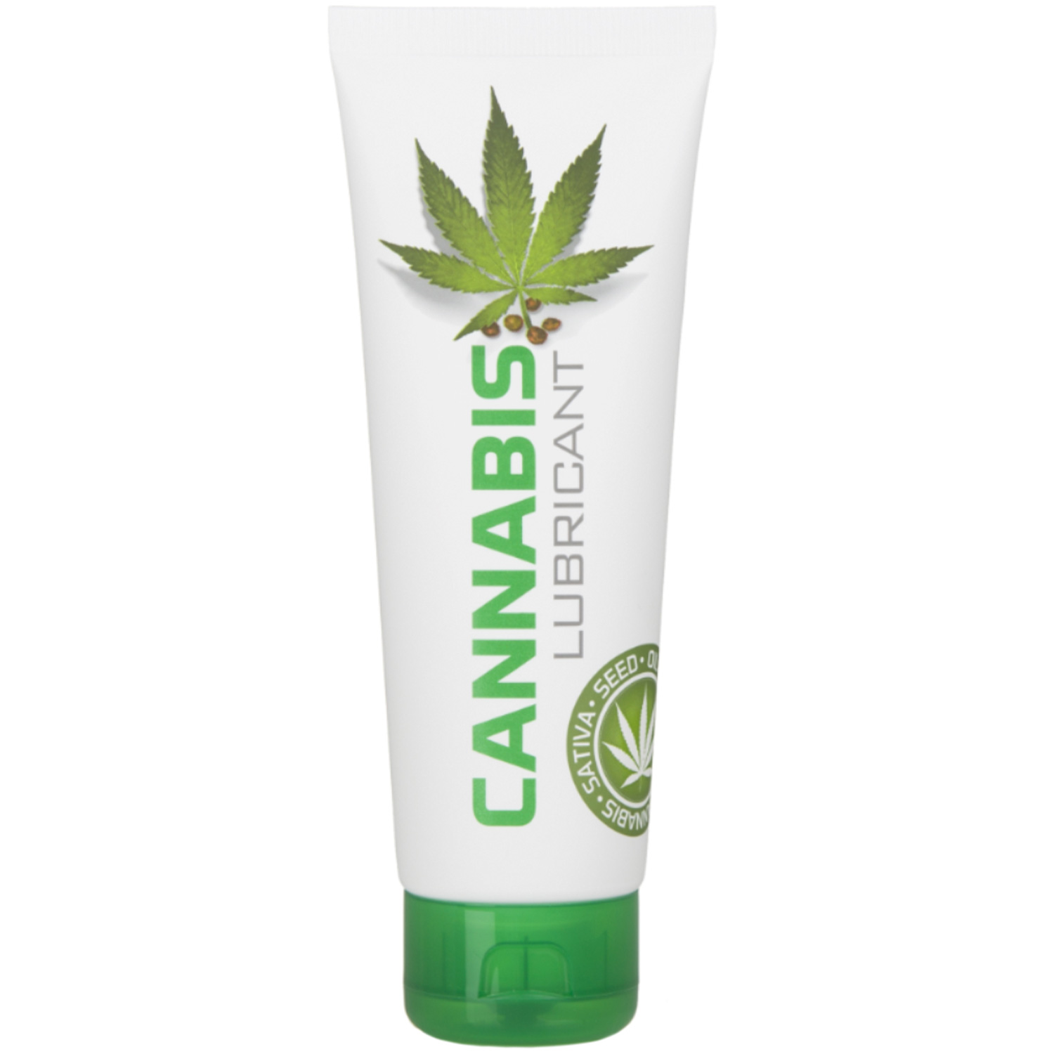 Cannabis Vandbaseret Glidecreme 125 ml - Klar thumbnail