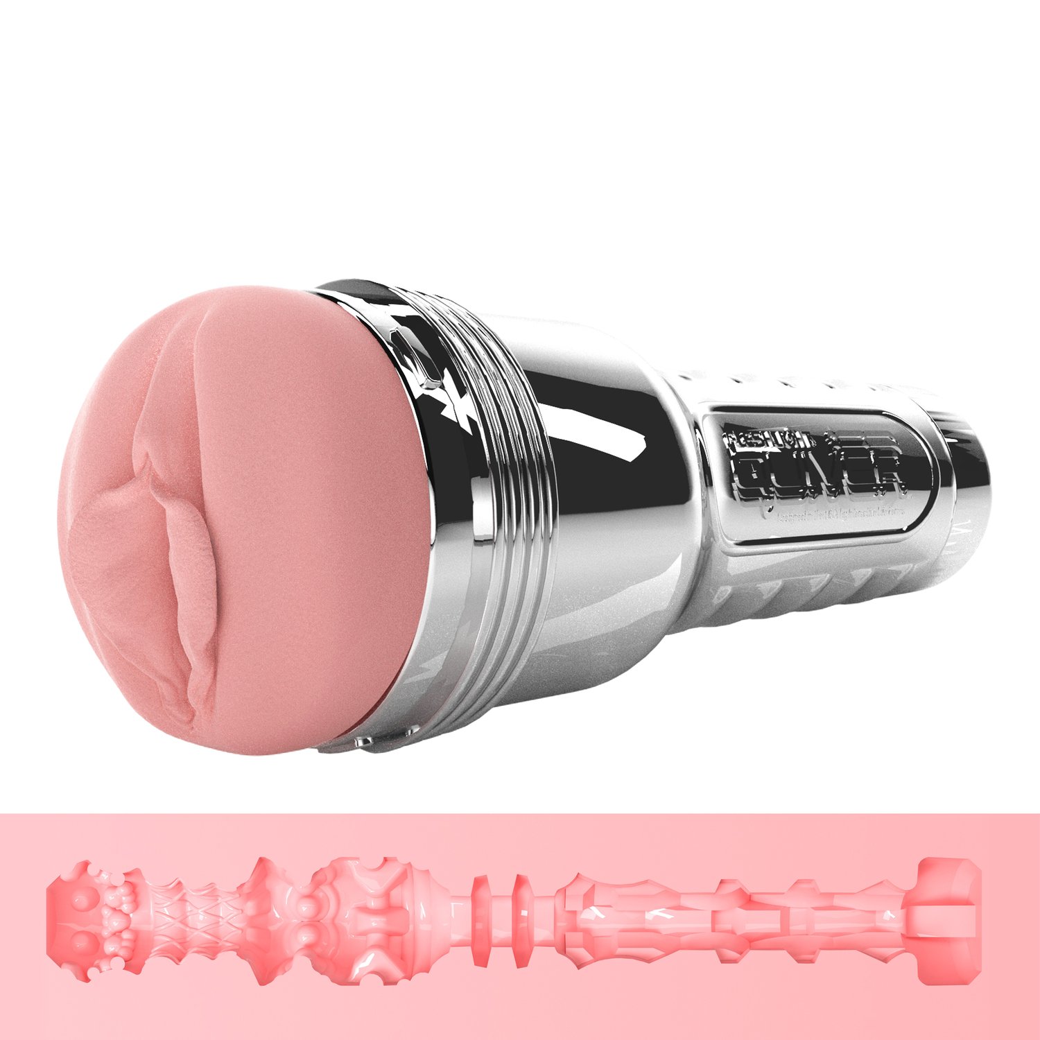 Fleshlight Quiver Vibrerende Masturbator       - Sølv