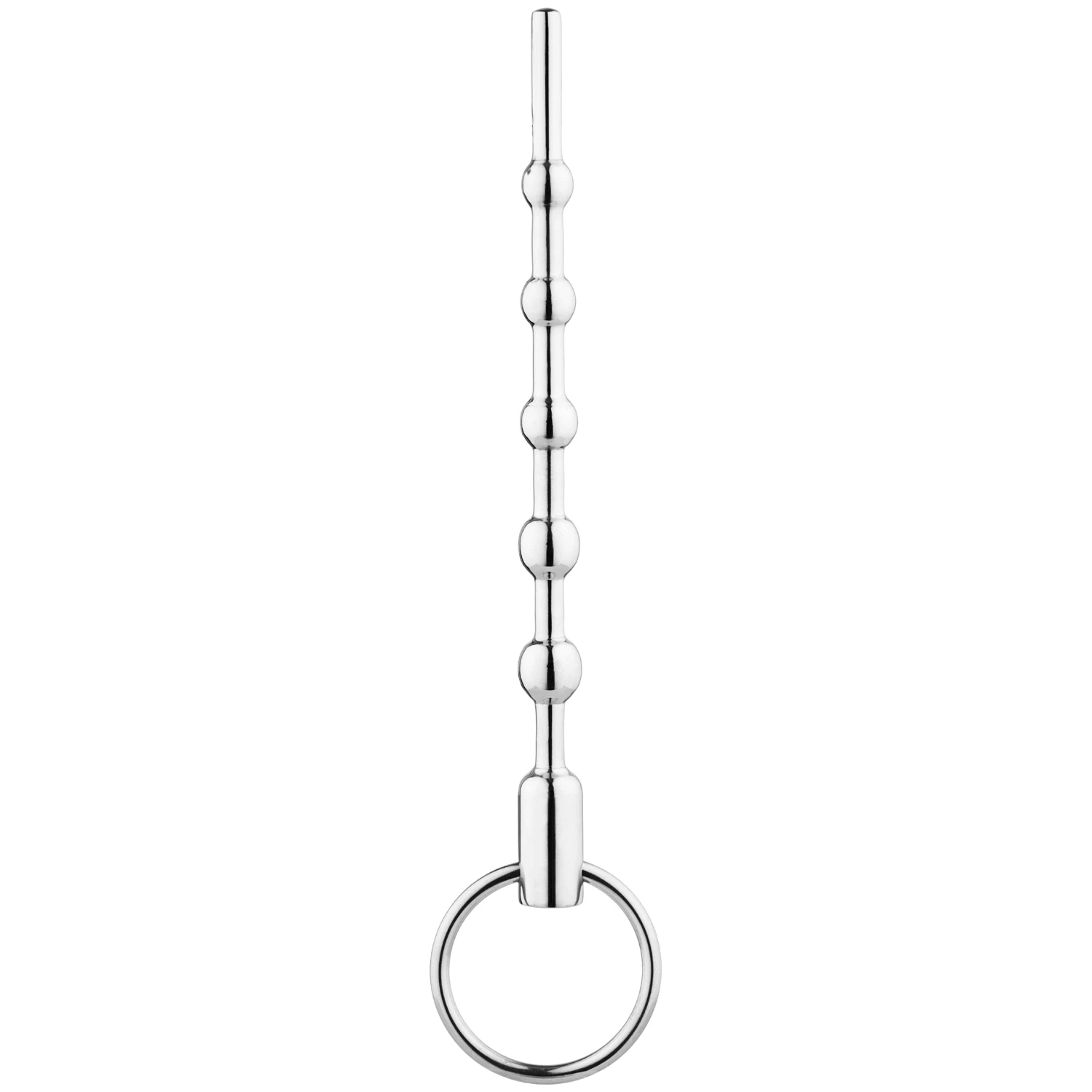 Kiotos Steel Solid Spaced Beads Penis Stick Penisplugi var 1