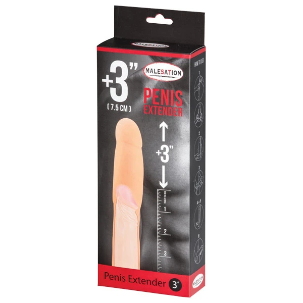Malesation Penis Extender 7,5 cm 1