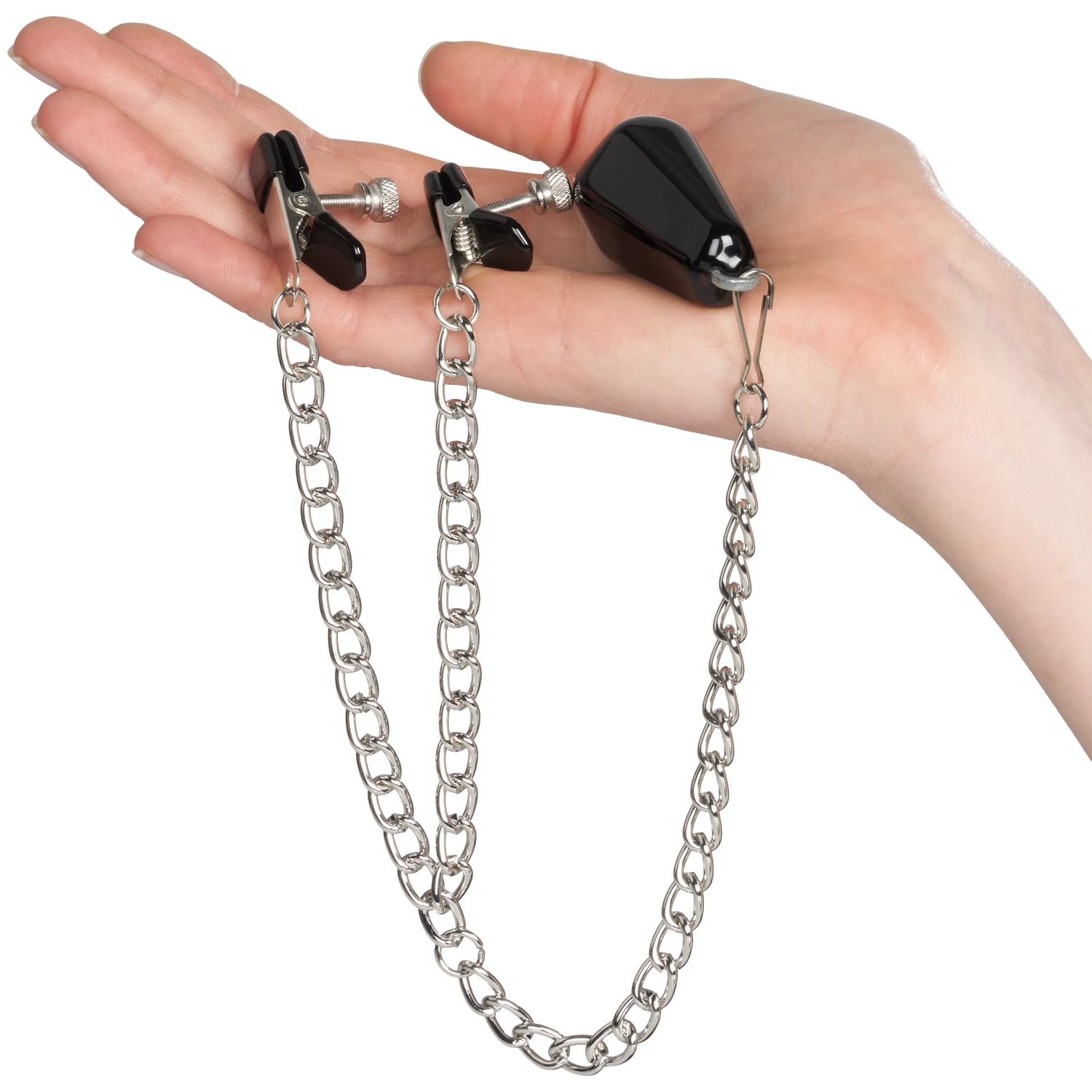 CalExotics Nippelklemmen mit Gummibeschichtetem Gewicht 1