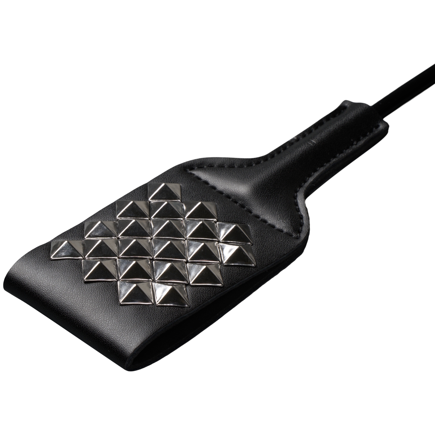 Sex & Mischief Vierkante Rijzweep met Studs 1