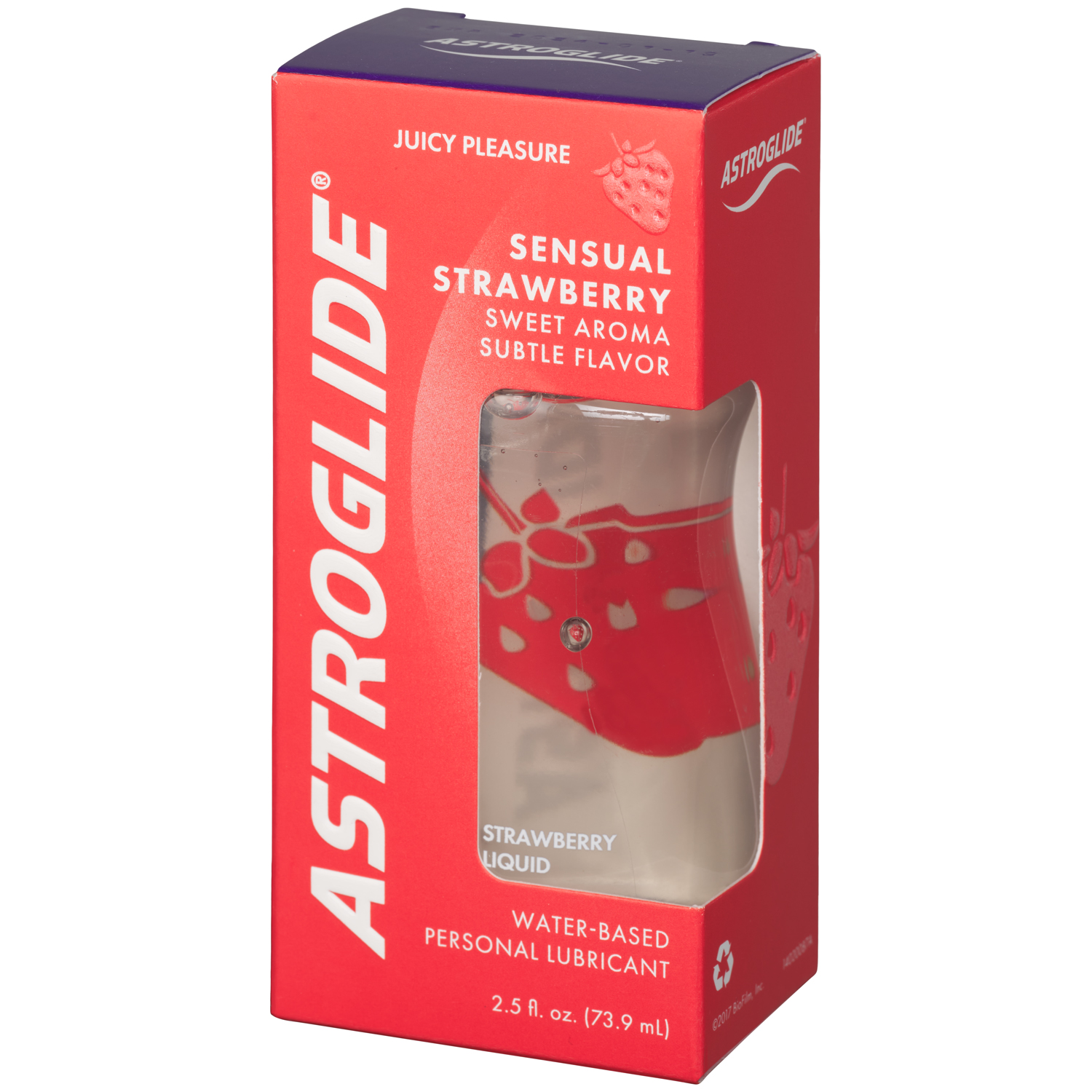 Astroglide Water-based Strawberry Flavoured Lubricant 74 ml - Sinful.com