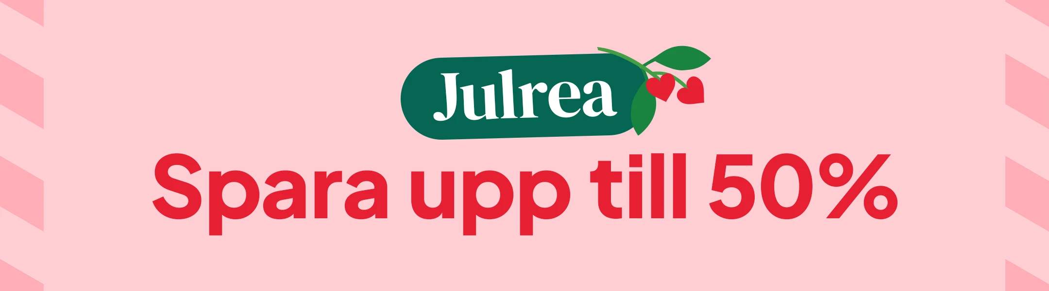 Julrea - Spara upp till 50% mobile