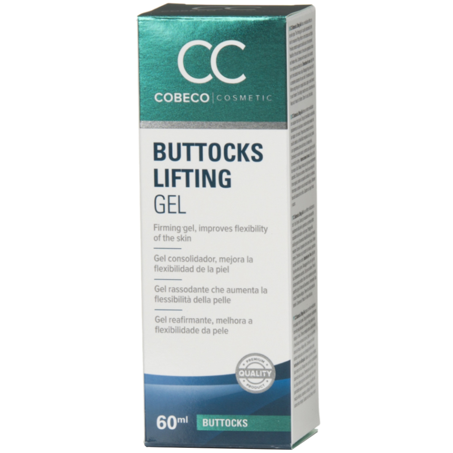 Cobeco Buttocks Uppstramande Gel till Bakdel 60 ml 1