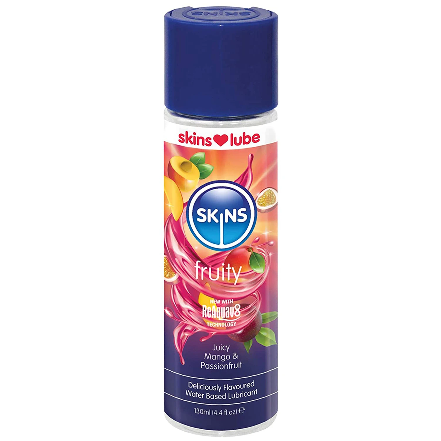 Skins Fruity Water-based Lubricant Strawberry 130 ml var 1