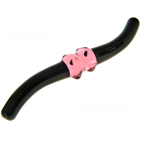 Glassvibrations Twins Dobbelt Glas Dildo var 1