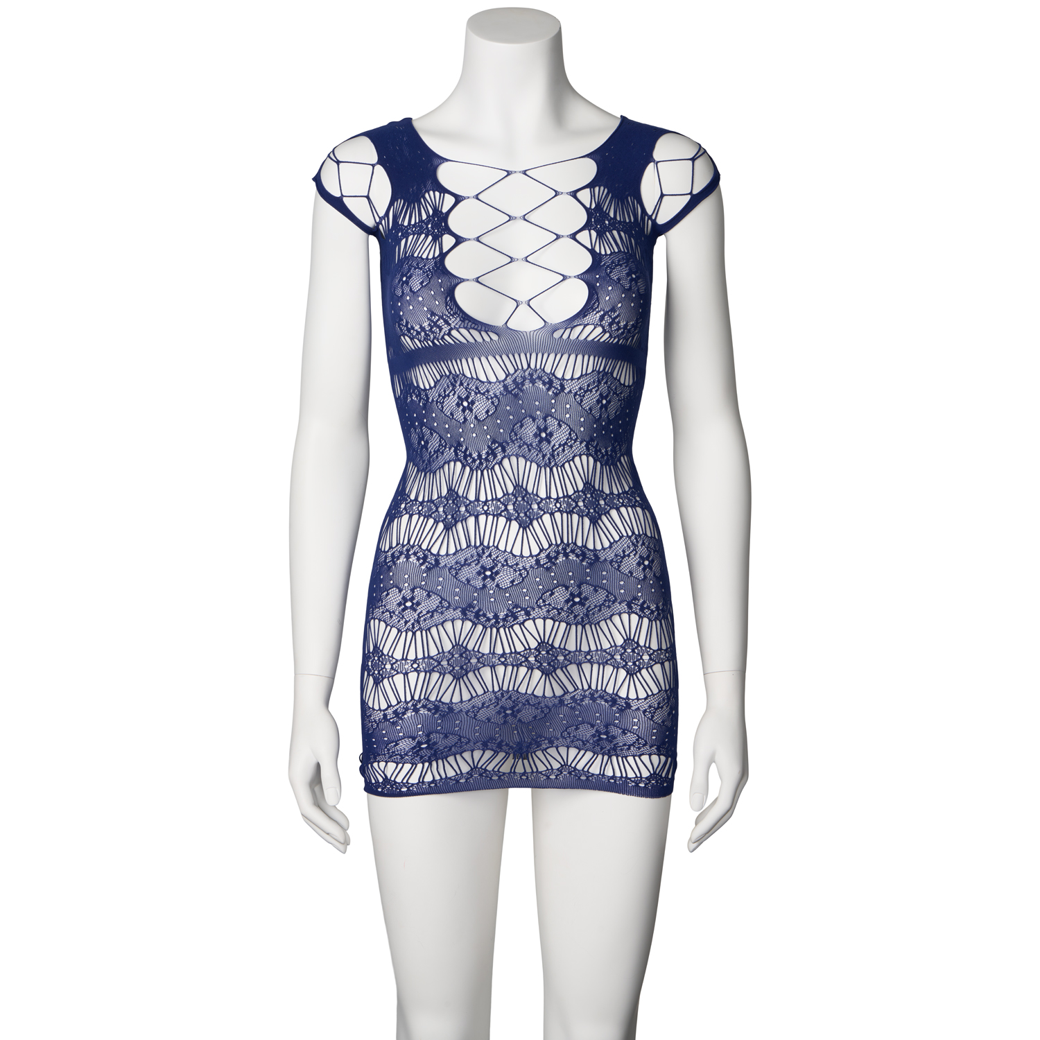 NORTIE Lilya Indigo Mini-Jurk var 2