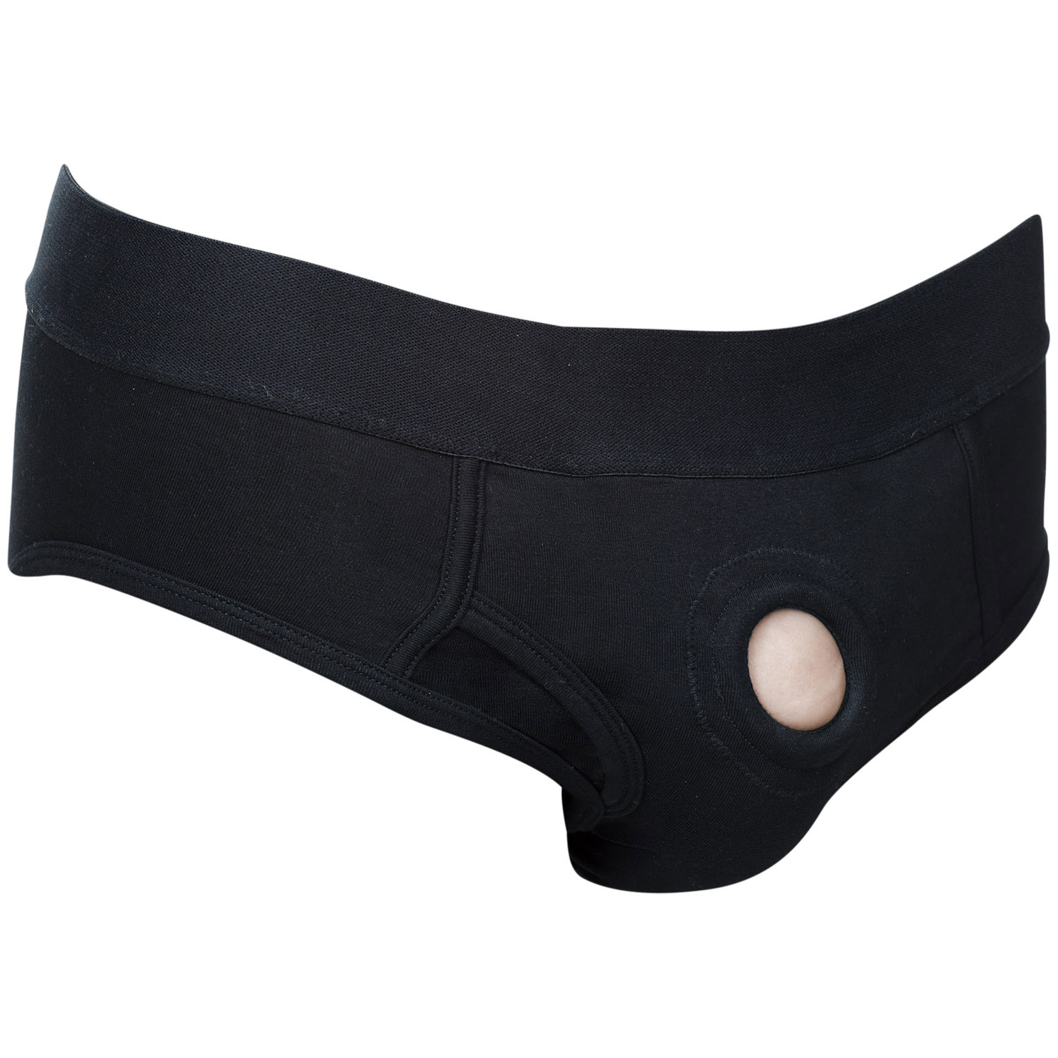 Calexotics Packer Gear Brief Harness - Svart - S | Favoriter//REA för kvinnor//Par//REA för Par//Strap-on//Strap-on Dildo//REA//Vibrerande Strap-on//Seledildos//Par Sexleksaker//Harness//CalExotics | Intimast