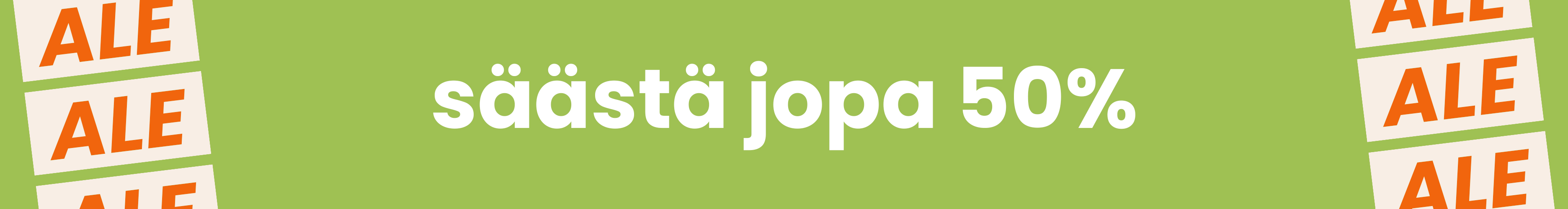 Ale- Säästä jopa 50% desktop