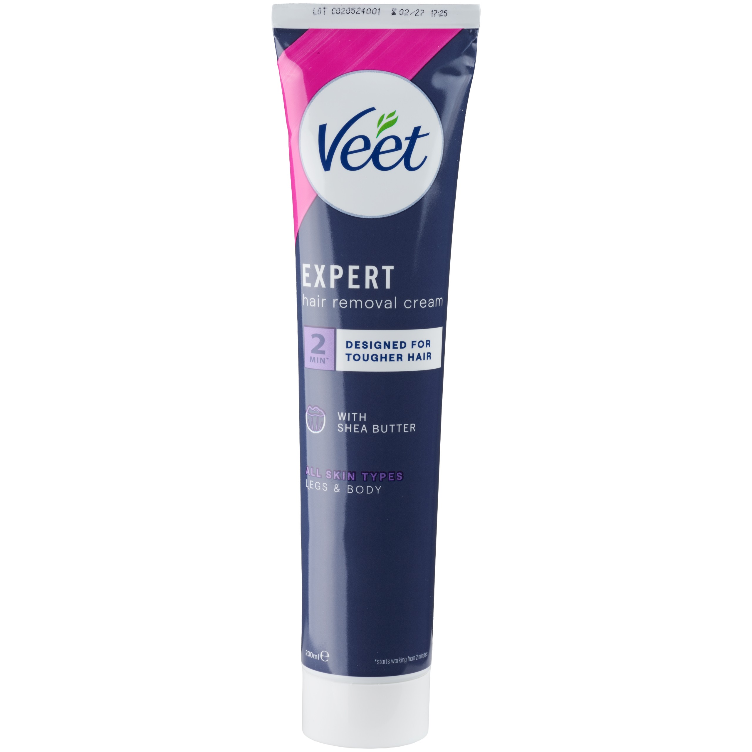 Veet Expert Crème dépilatoire Jambes & Corps pour tous types de peaux 200 ml var 2
