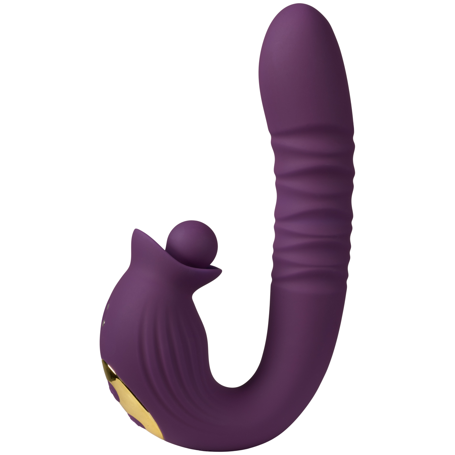 Tracy's Dog Ciro 4 i 1 G-punkts- og klitorisvibrator   - Lilla