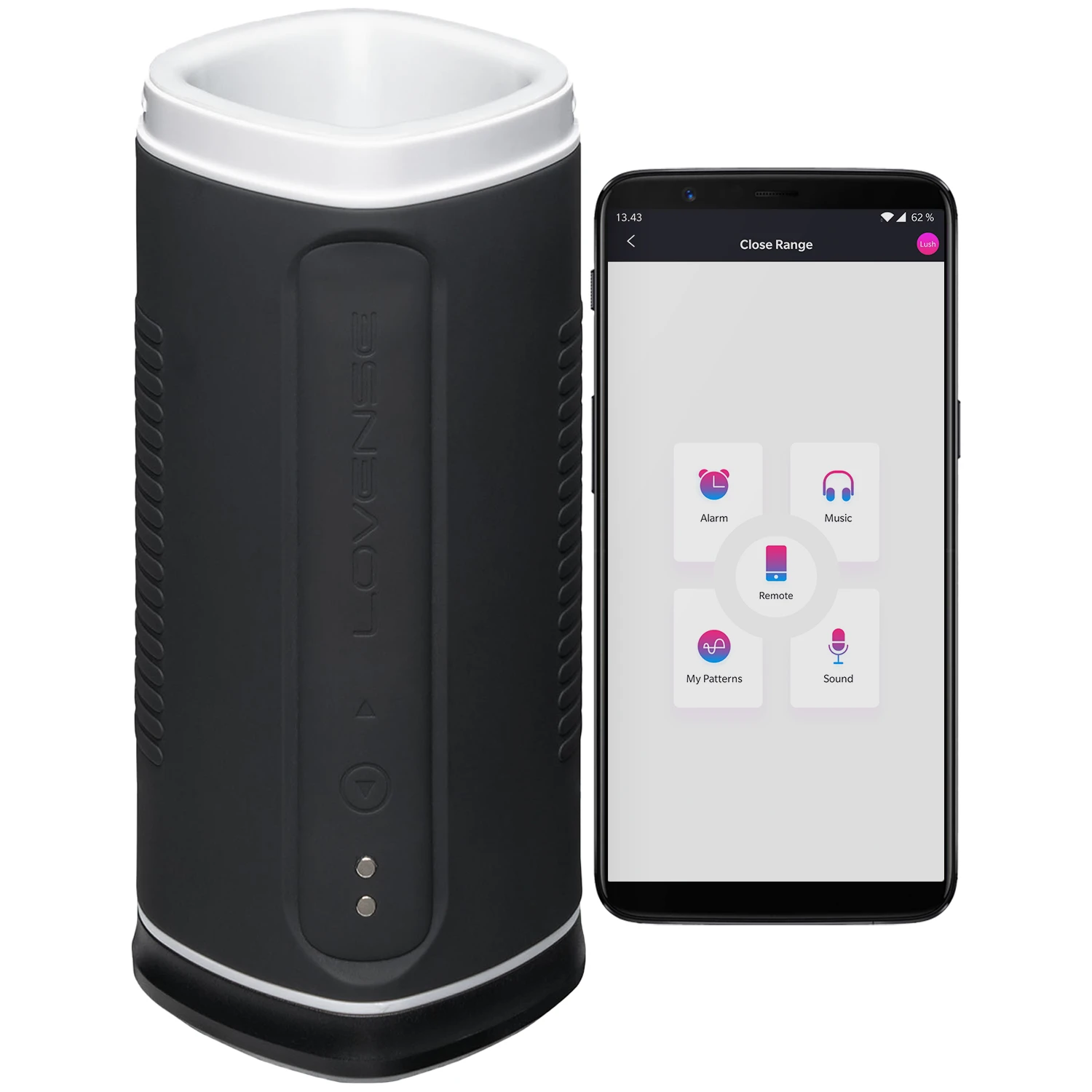 Lovense Calor Wärmender App-Gesteuerter Masturbator für Männer var 1