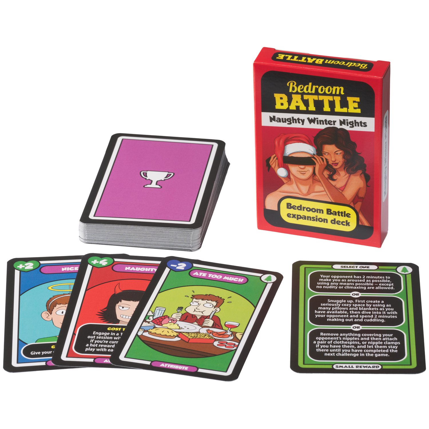 Tingletouch Games Bedroom Battle Naughty Winter Nights expansionspaket    - Blandade färger
