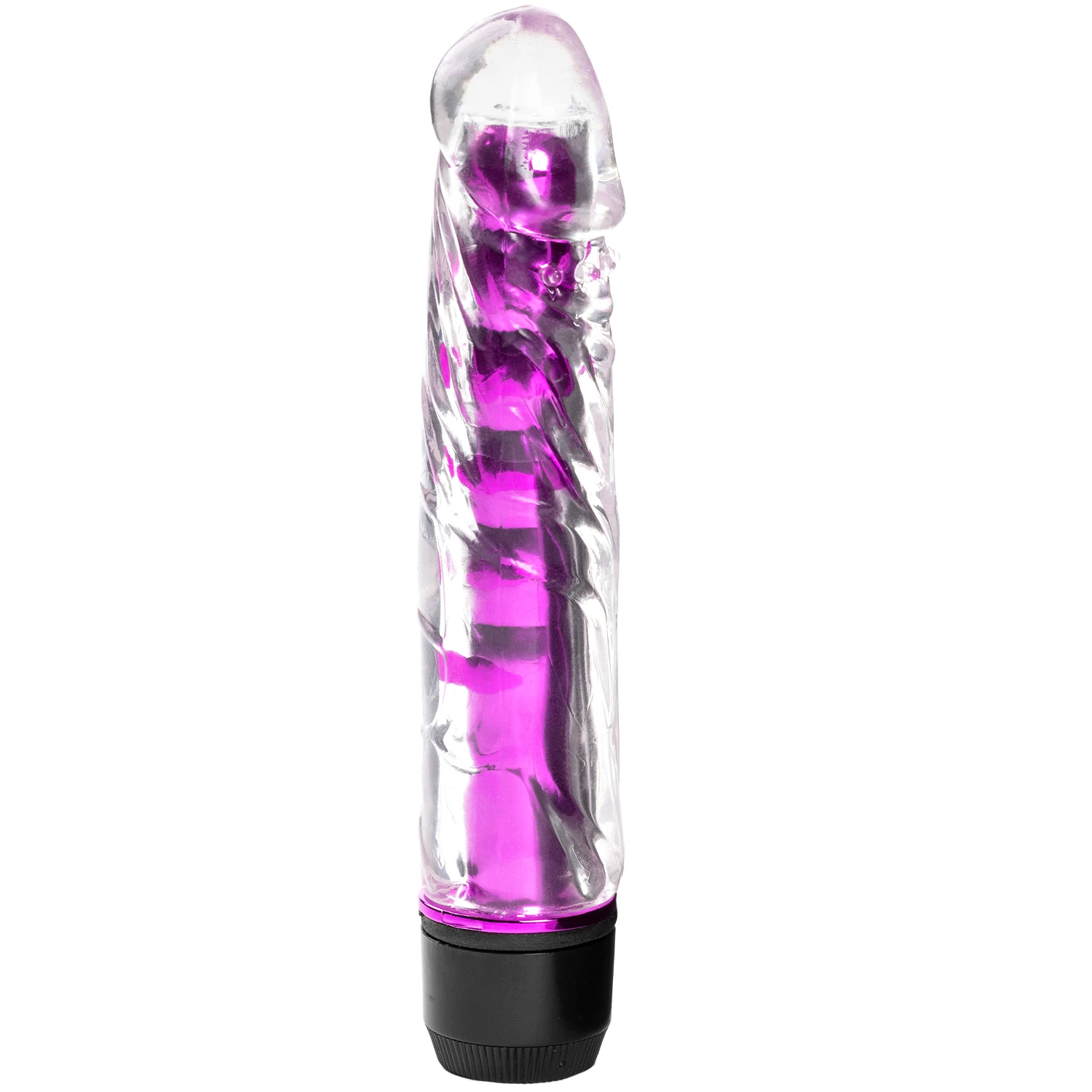 Baseks Glossy Dildovibrator for Begynnere var 1
