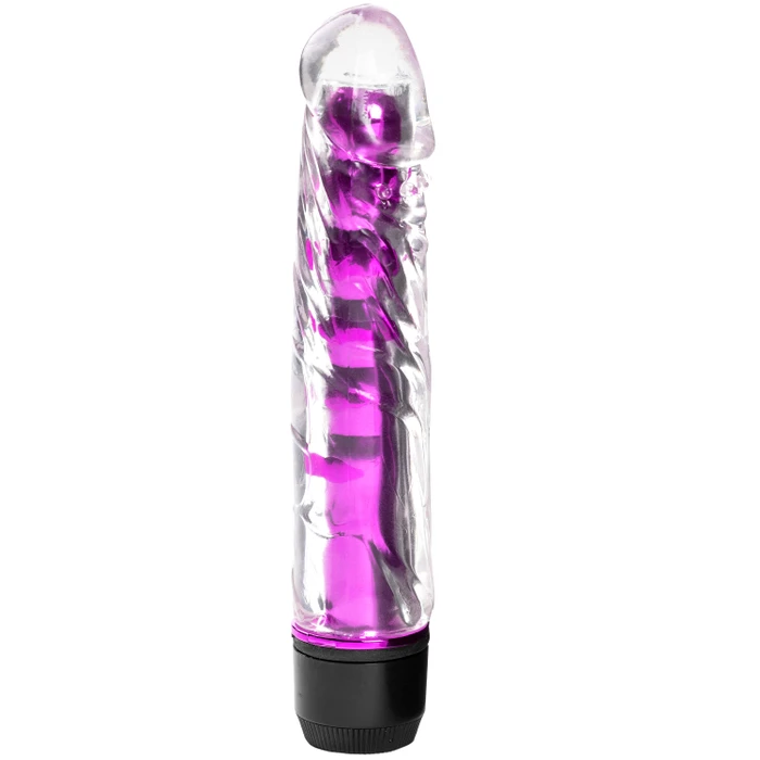 baseks Glossy Dildovibrator for Begynnere var 1