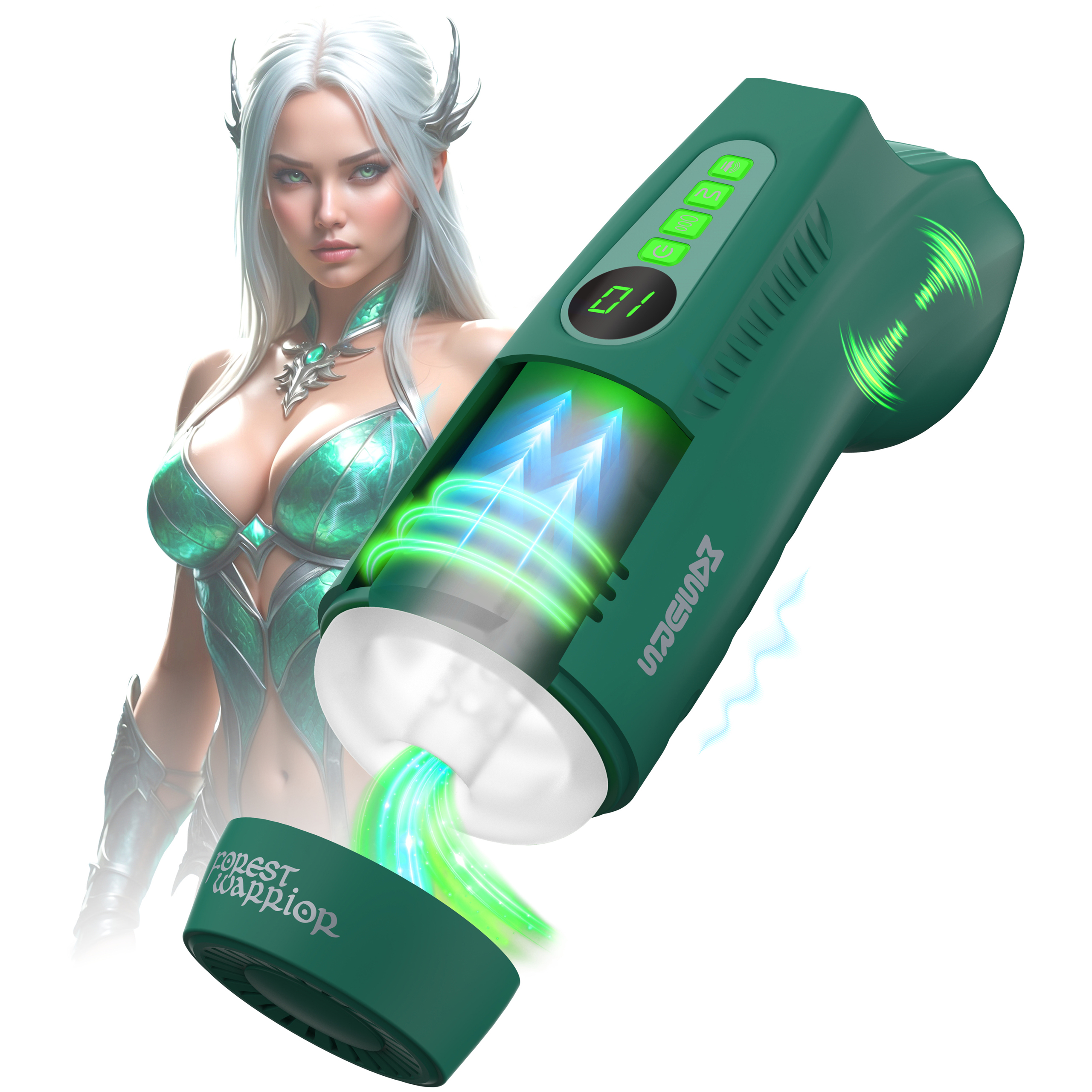 Masturs Ayla Forest Warrior Masturbateur Multifonction var 1