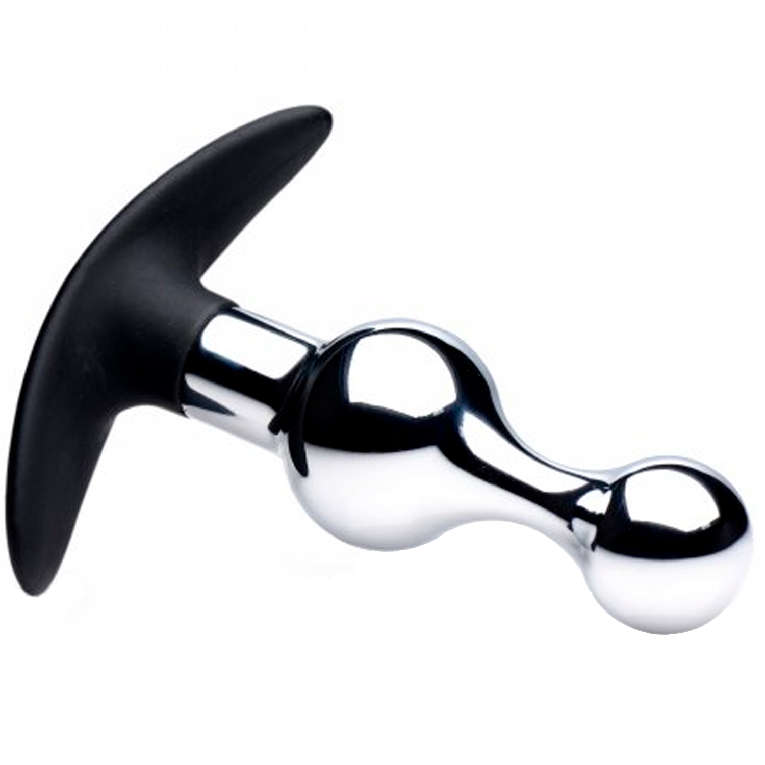 Master Series Dark Drop Plug Anal en Métal 1