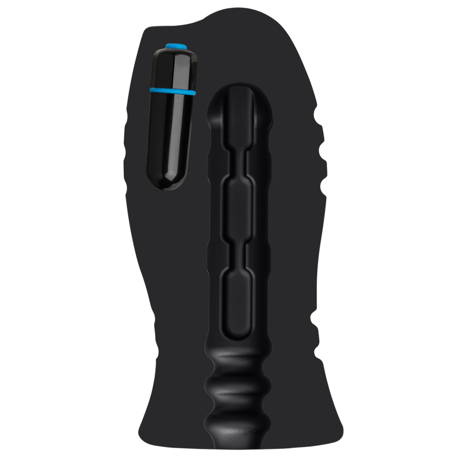 OptiMale UR3 Kettingschakels Vibrerende Masturbatie Sleeve 1