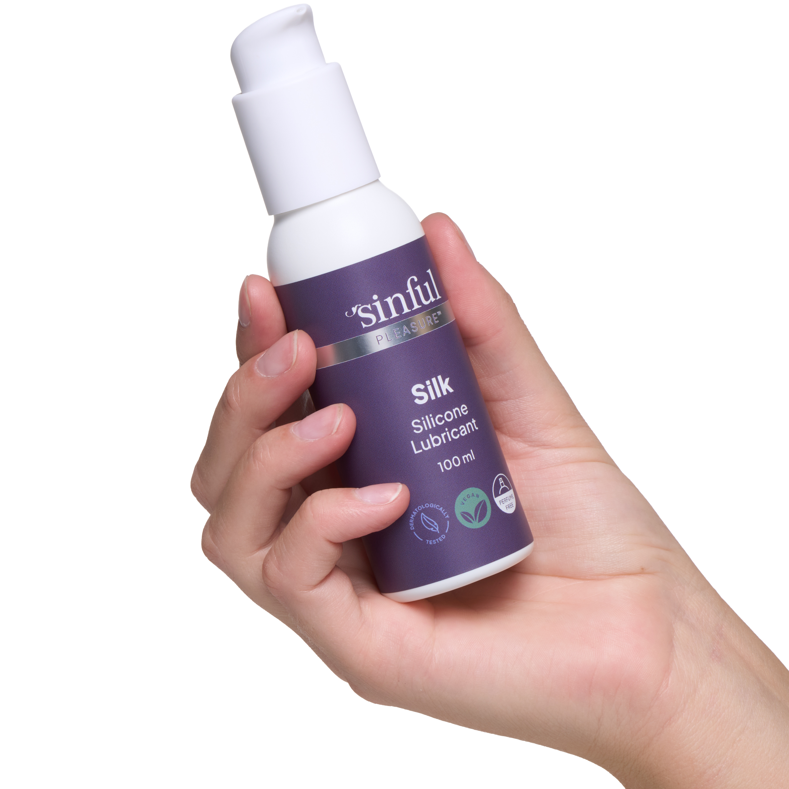 Sinful Pleasure - Silk Silicone Lube 100 ml  var 2