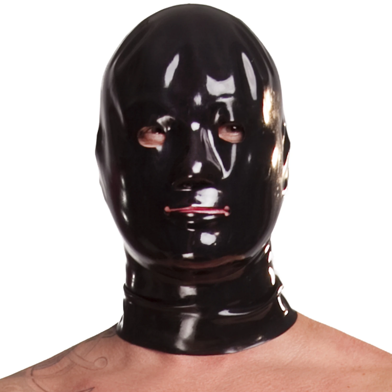 Saxenfelt Latexmaske Menn var 1