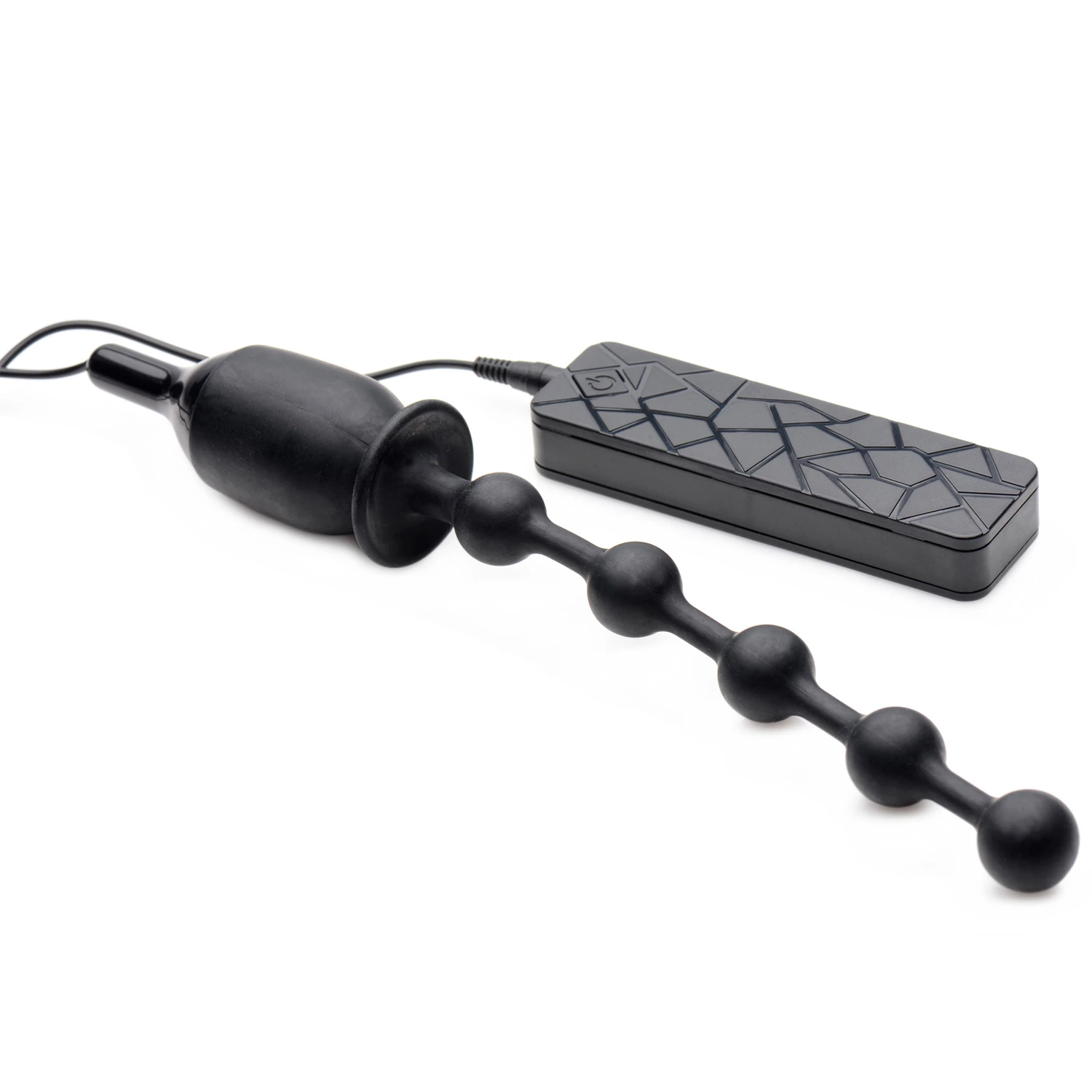 Master Series Voodoo Beads Vibrerende Analkjede 1