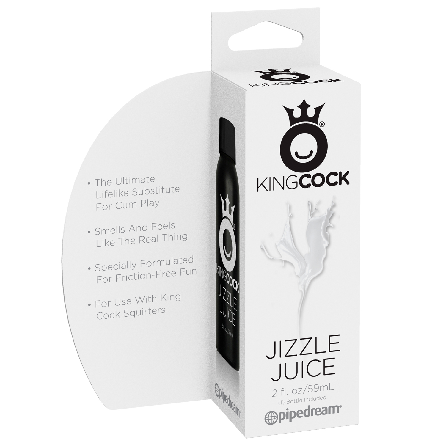 King Cock Jizzle Juice Vandbaseret Glidecreme 59 ml 1