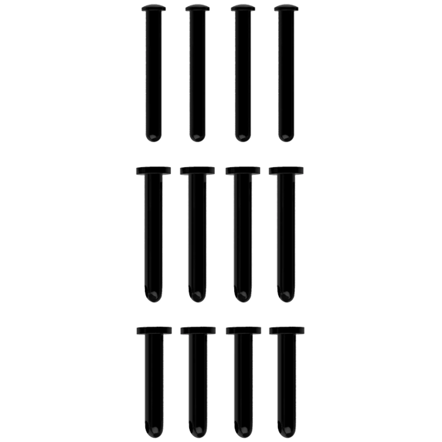 Mancage Svart Spare Pin Set 12 stk var 1