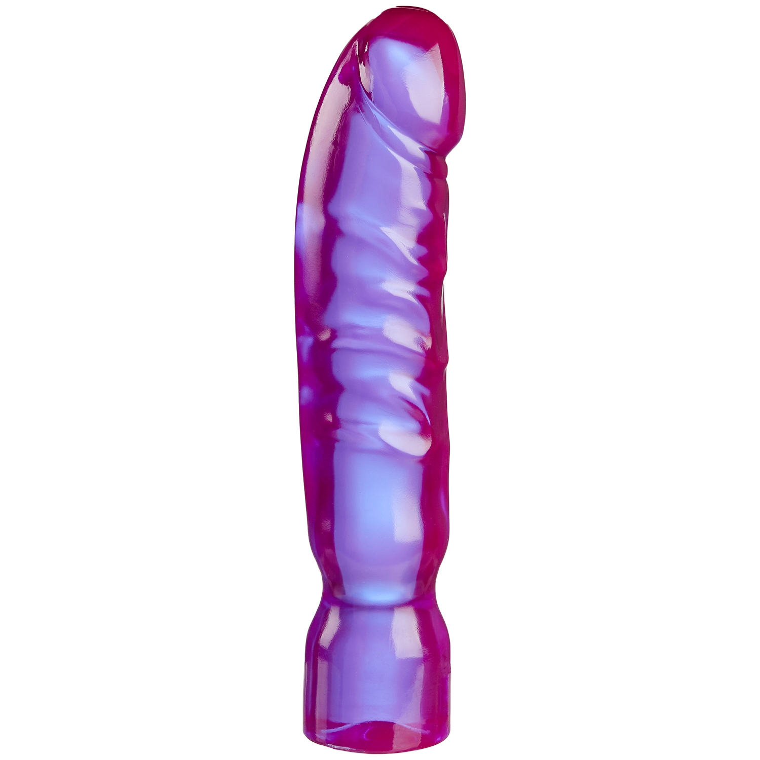 Crystal Jellies Big Boy Dildo 30 cm - Purple thumbnail