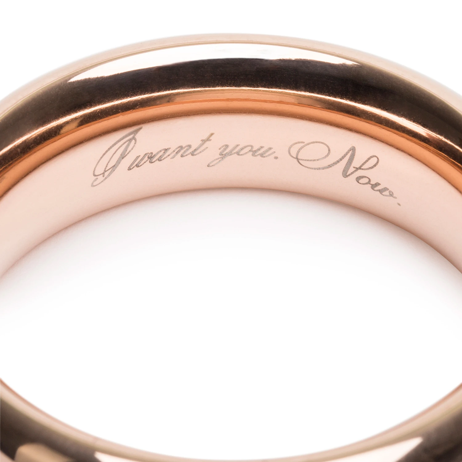 Fifty Shades Freed I Want You Now Metal Penisring 1