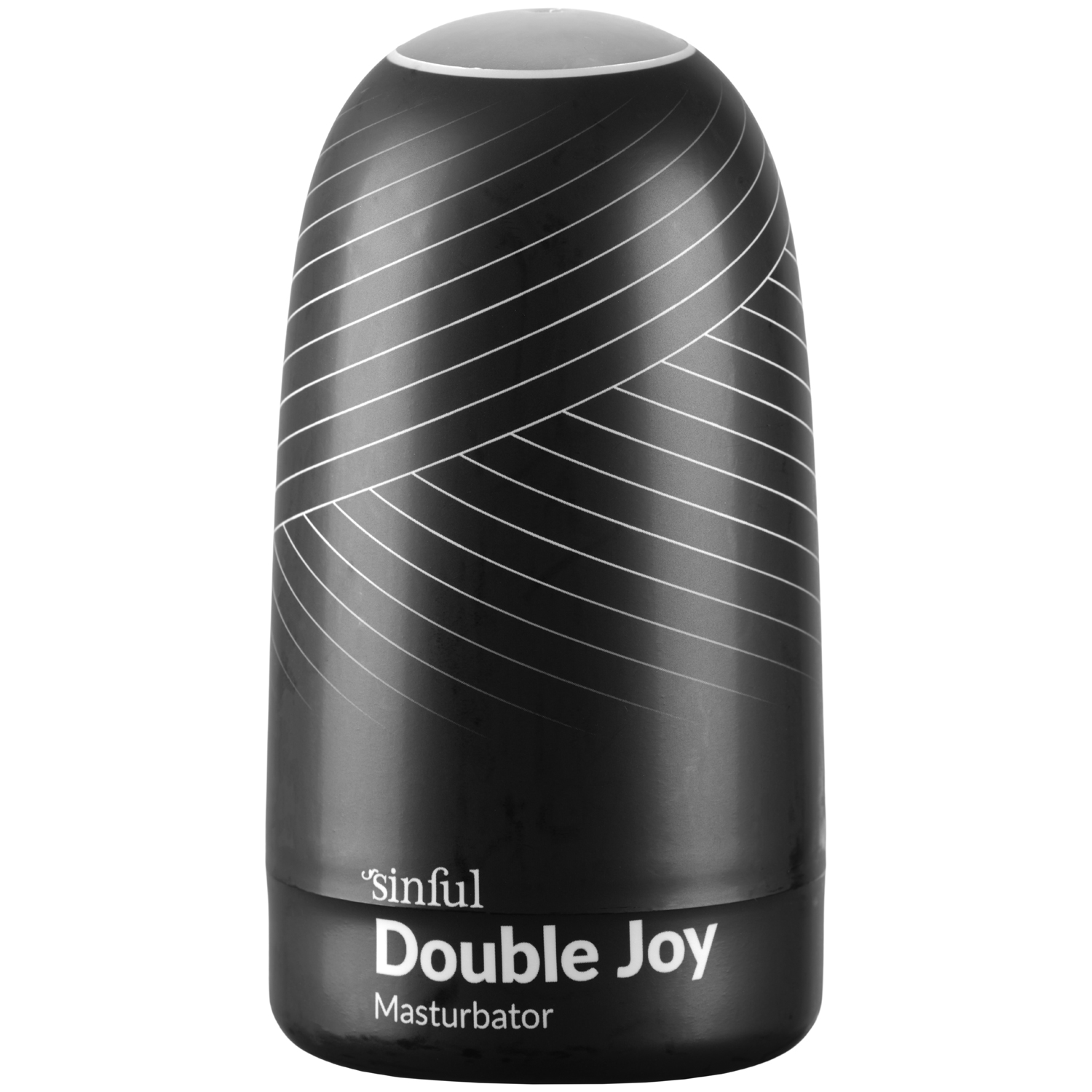 Sinful Double Joy Masturbator - Black