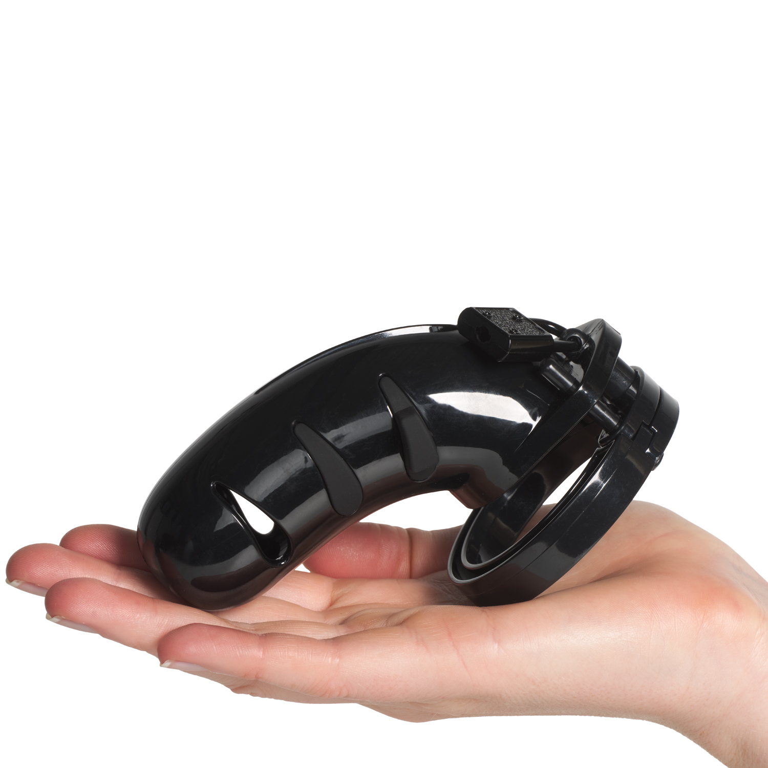 Cage De Chasteté électro-stimulation Shock - 11 X 3 Cm, Transparente, Neuve