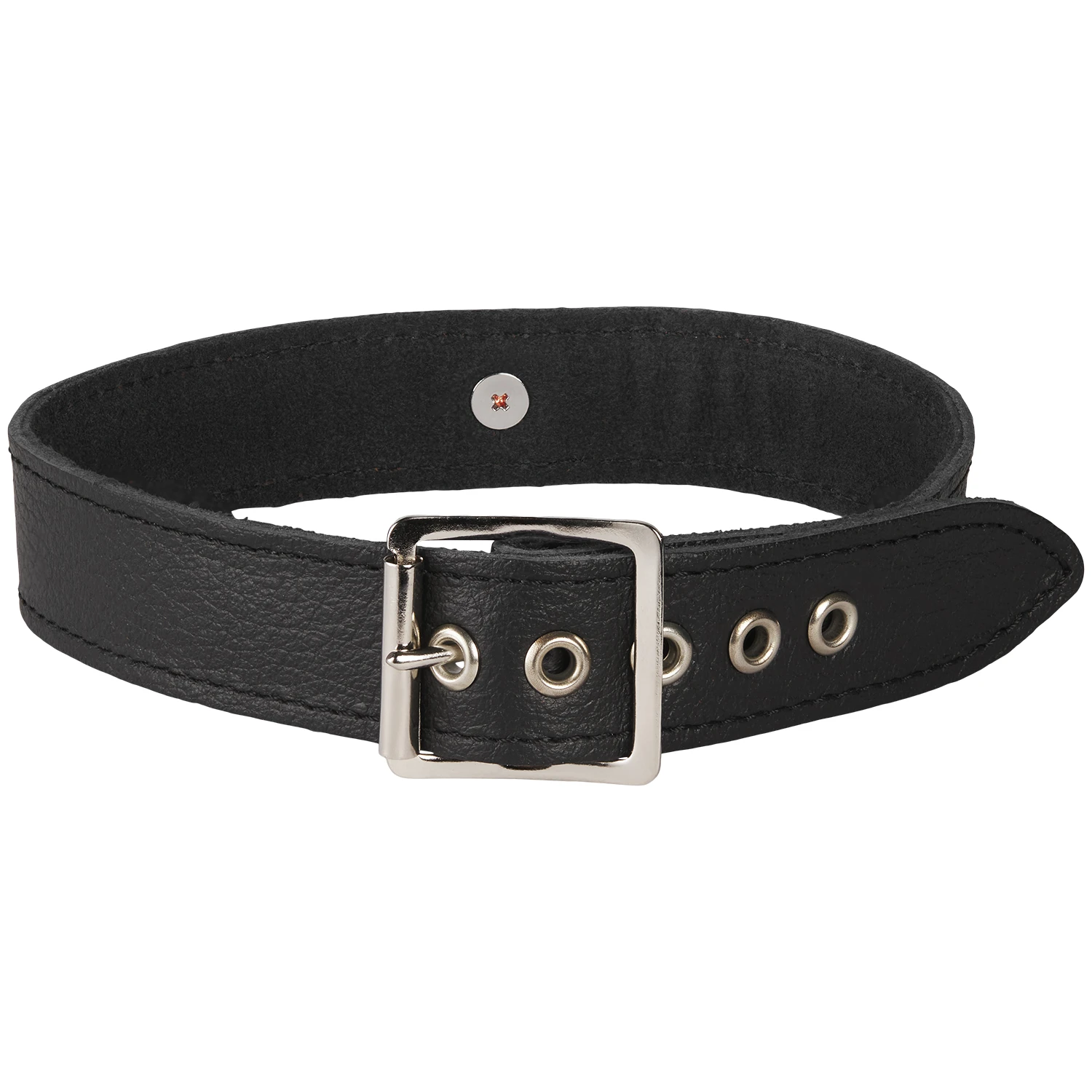 Rimba Collier en Cuir avec Anneau 1