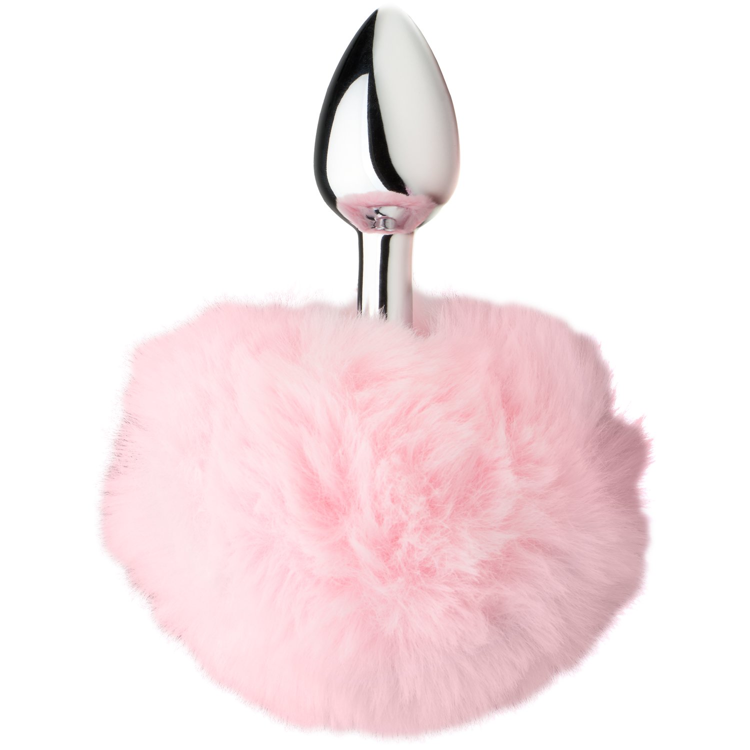 Baseks Bunny Tail Anal Plug - Pink