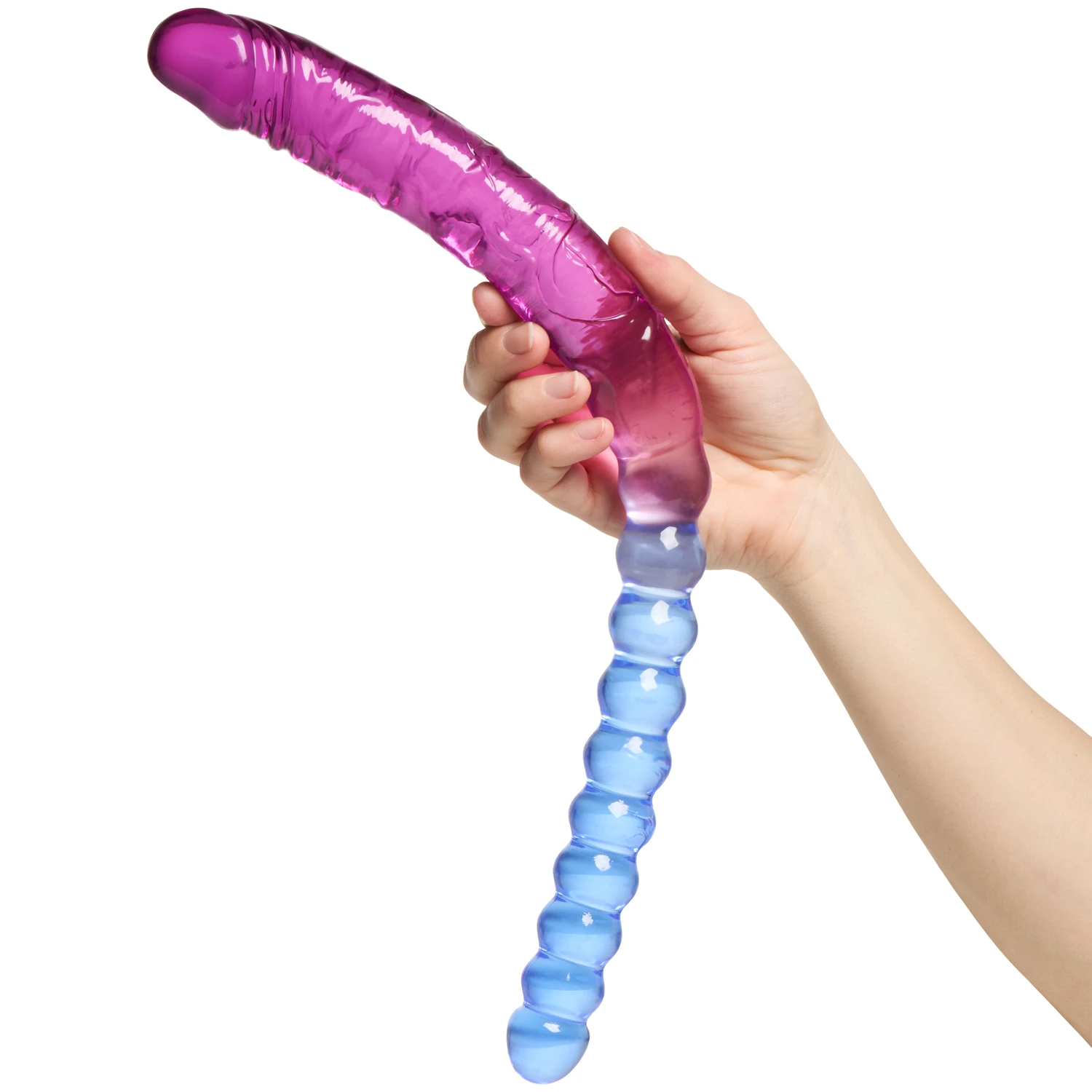 Icon Brands Shades Jelly Dobbelt Dildo 46 cm var 2